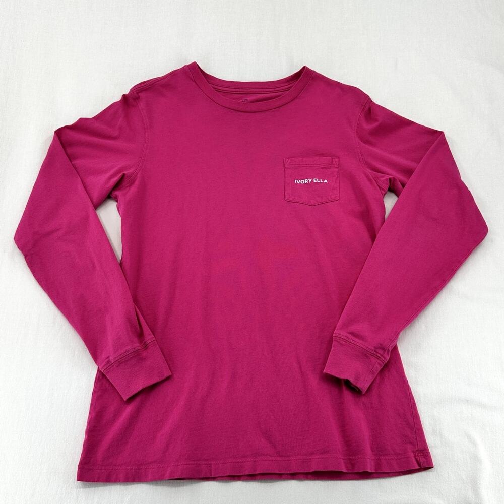 PINK IVORY ELLA LONG SLEEVE SHIRT SZ XS